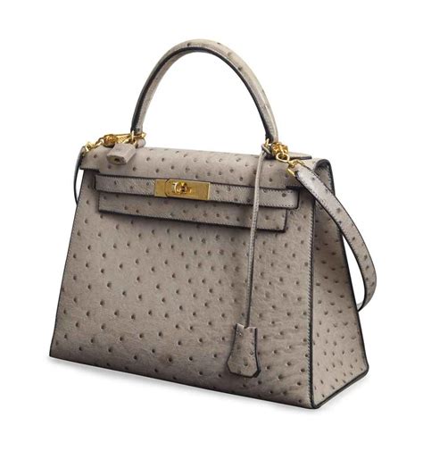 hermes ostrich kelly tote.